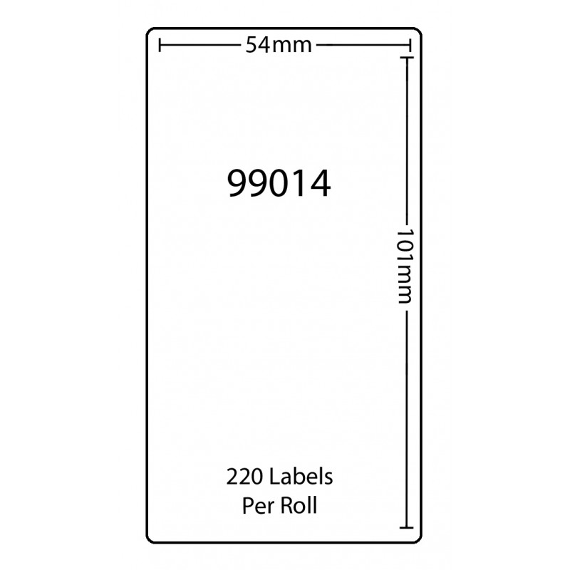 Dymo 99014 Compatible Thermal White Address Labels (Pack of 20)